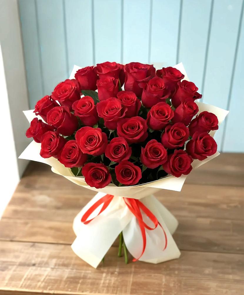Букет 29 Красных роз в Санино