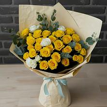 Букет цветов из:  Розы #REPLACE_PRED# Санино