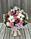Букет цветов из: Альстромерии, Гвоздики, Розы и Хризантемы в Санино