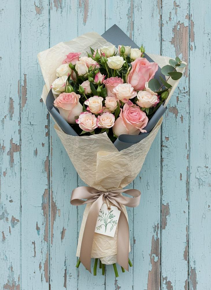 Букет цветов из: Розы в Санино