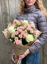 Букет цветов из:  Розы #REPLACE_PRED# Санино