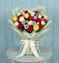 Букет цветов из:  Розы в Санино