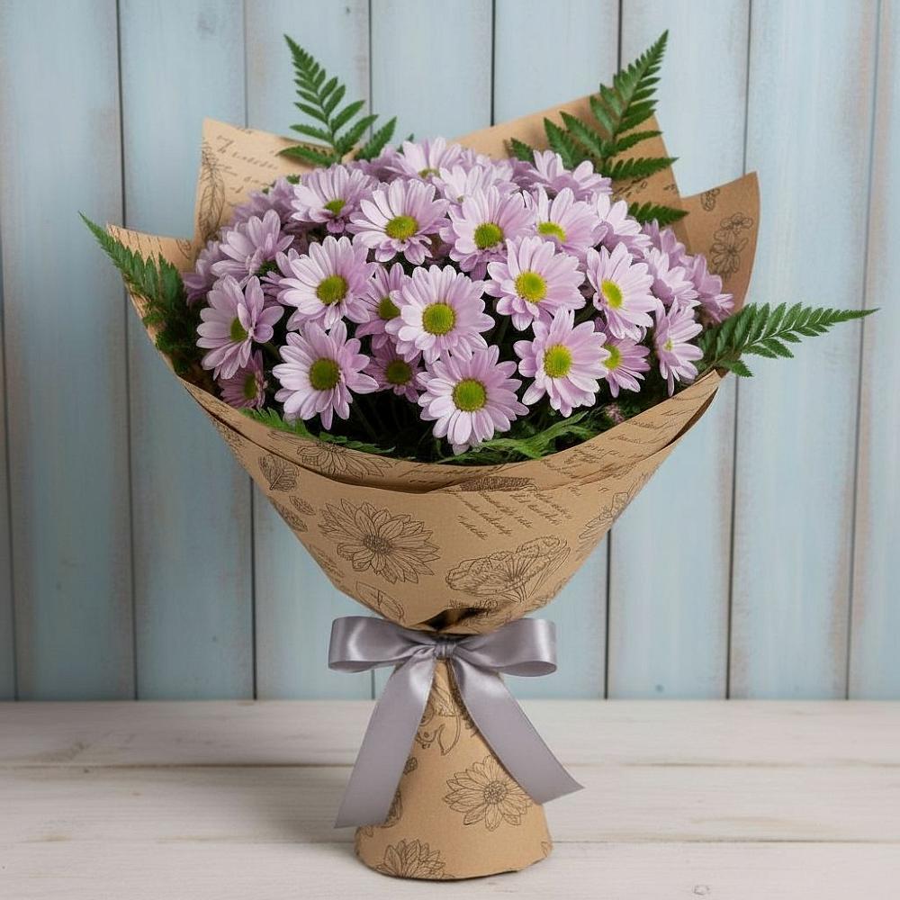 Букет цветов из: Хризантемы в Санино