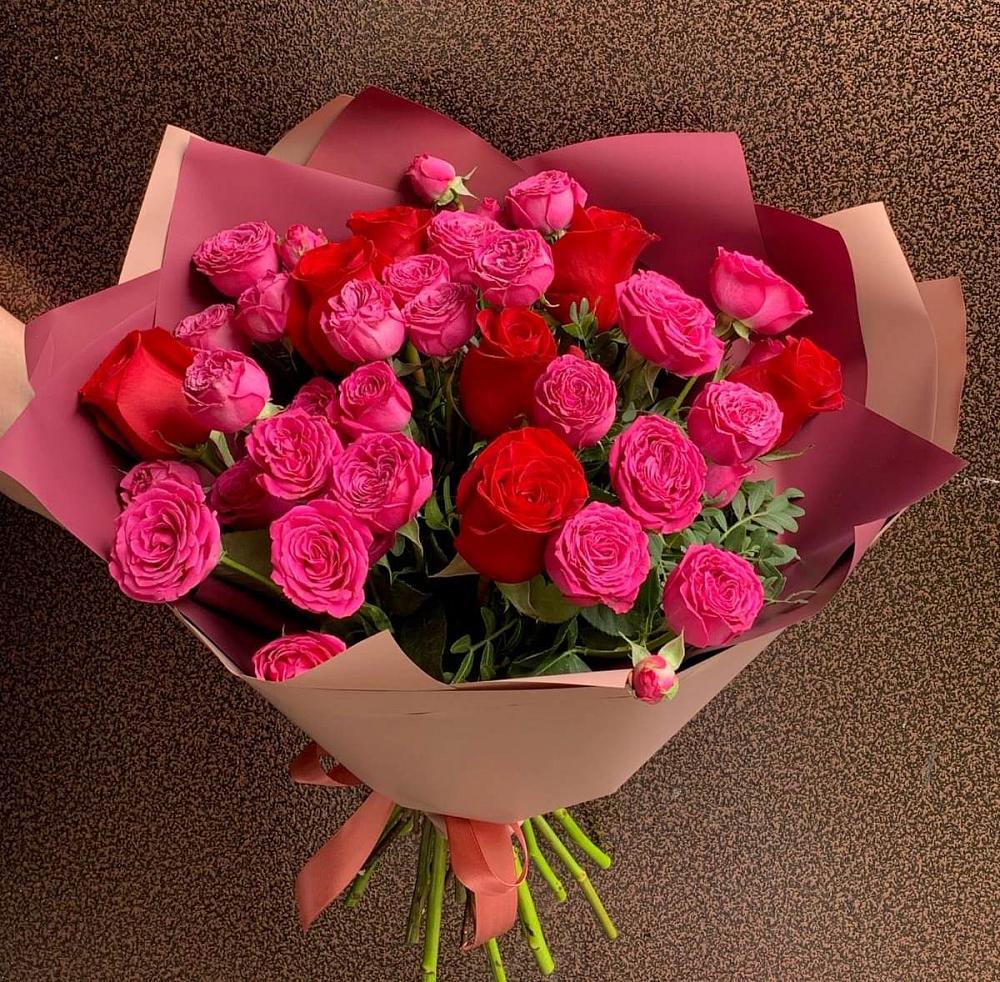 Букет В объятьях нежности в Санино