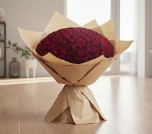 Букет 101 Красная роза в Санино