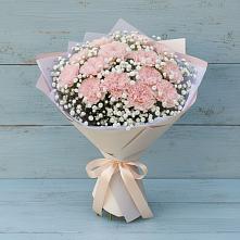 Букет цветов из:  Гвоздики в Санино