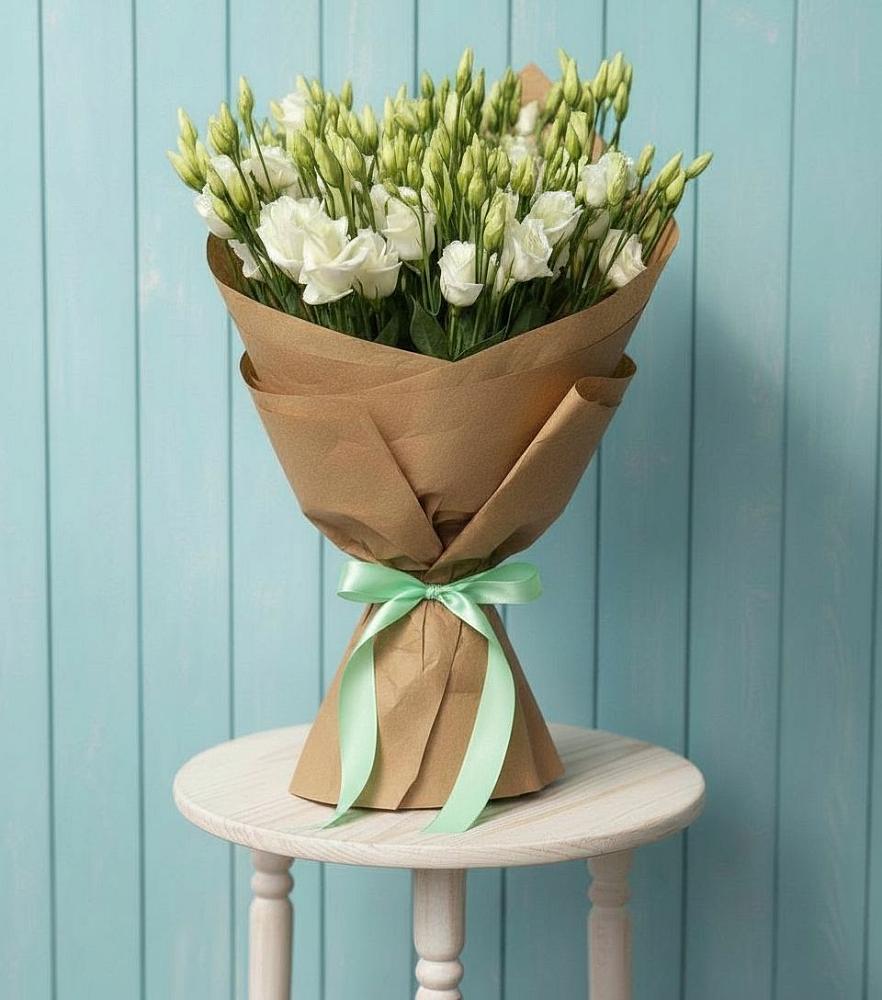 Букет цветов из: Лизиантусы в Санино