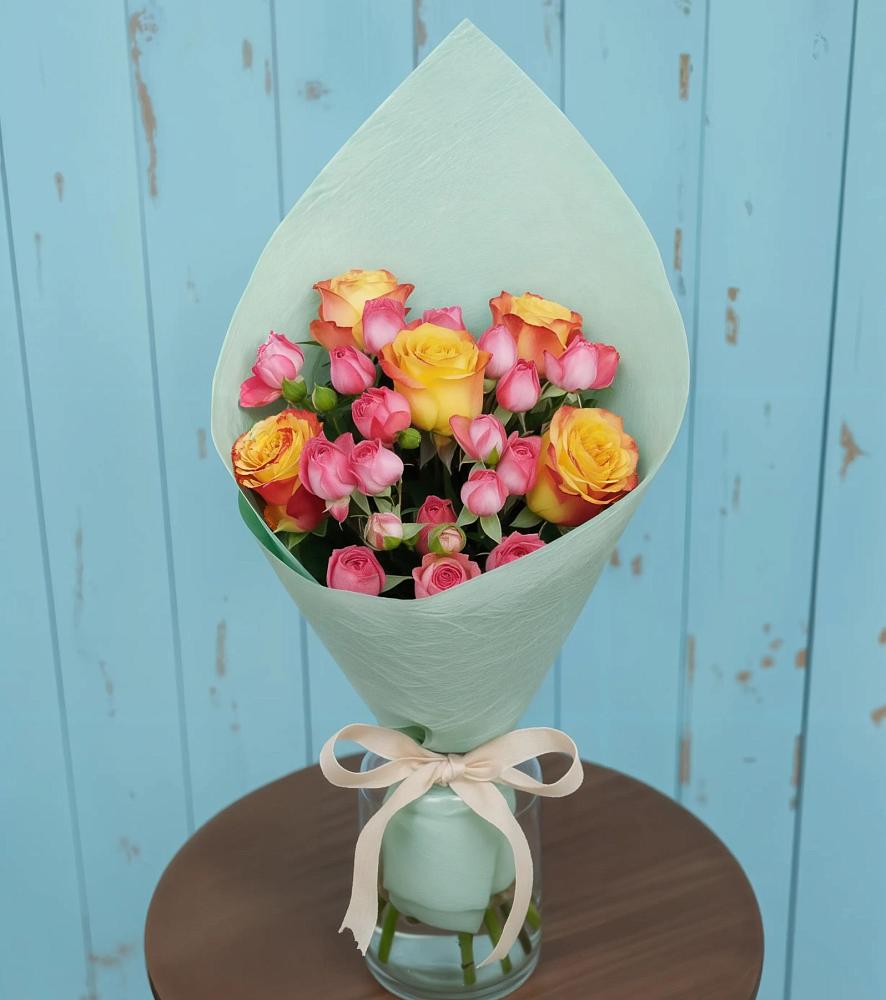 Букет цветов из: Розы в Санино