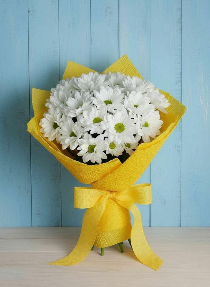 Букет цветов из: Хризантемы в Санино