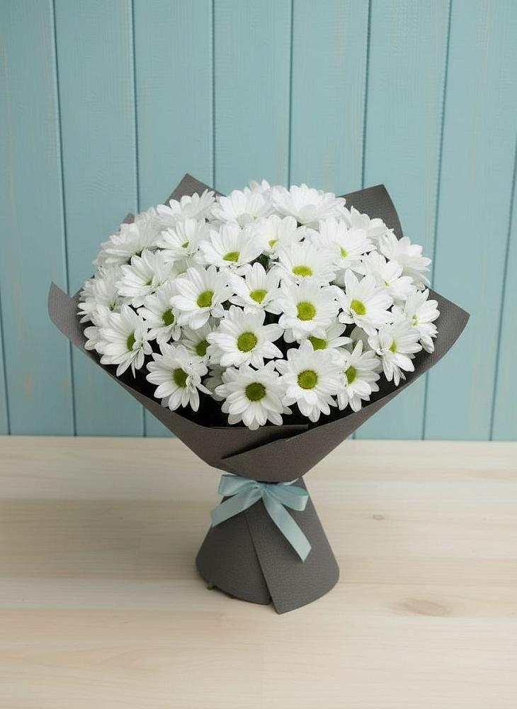 Букет цветов из: Хризантемы в Санино