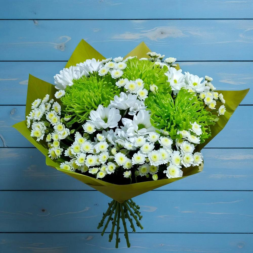 Букет цветов из: Хризантемы в Санино