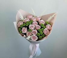 Букет цветов из:  Розы и Хризантемы в Санино