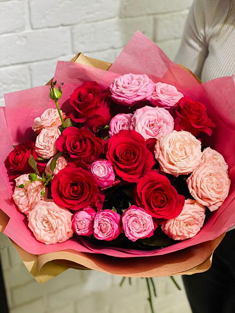 Букет цветов из: Розы в Санино