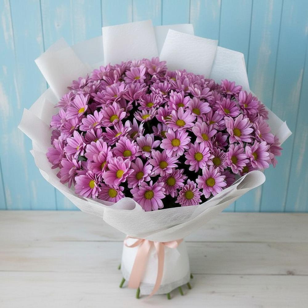 Букет цветов из: Хризантемы в Санино