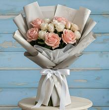 Букет цветов из:  Розы #REPLACE_PRED# Санино