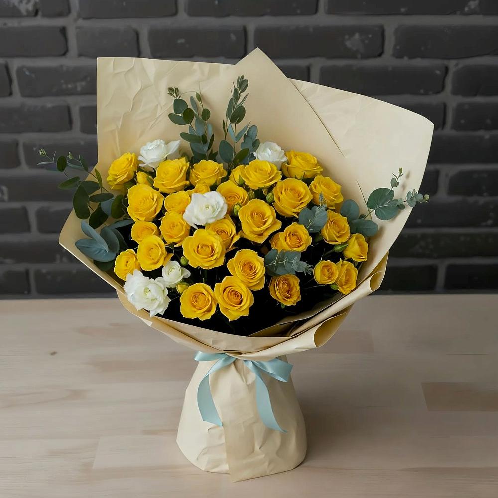 Букет цветов из: Розы в Санино