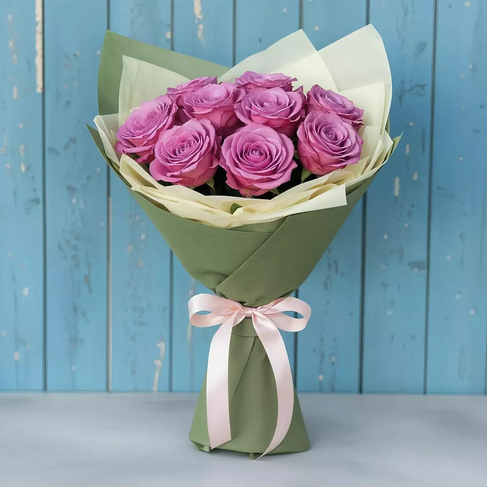 Букет Розы Фёрст Леди в Санино