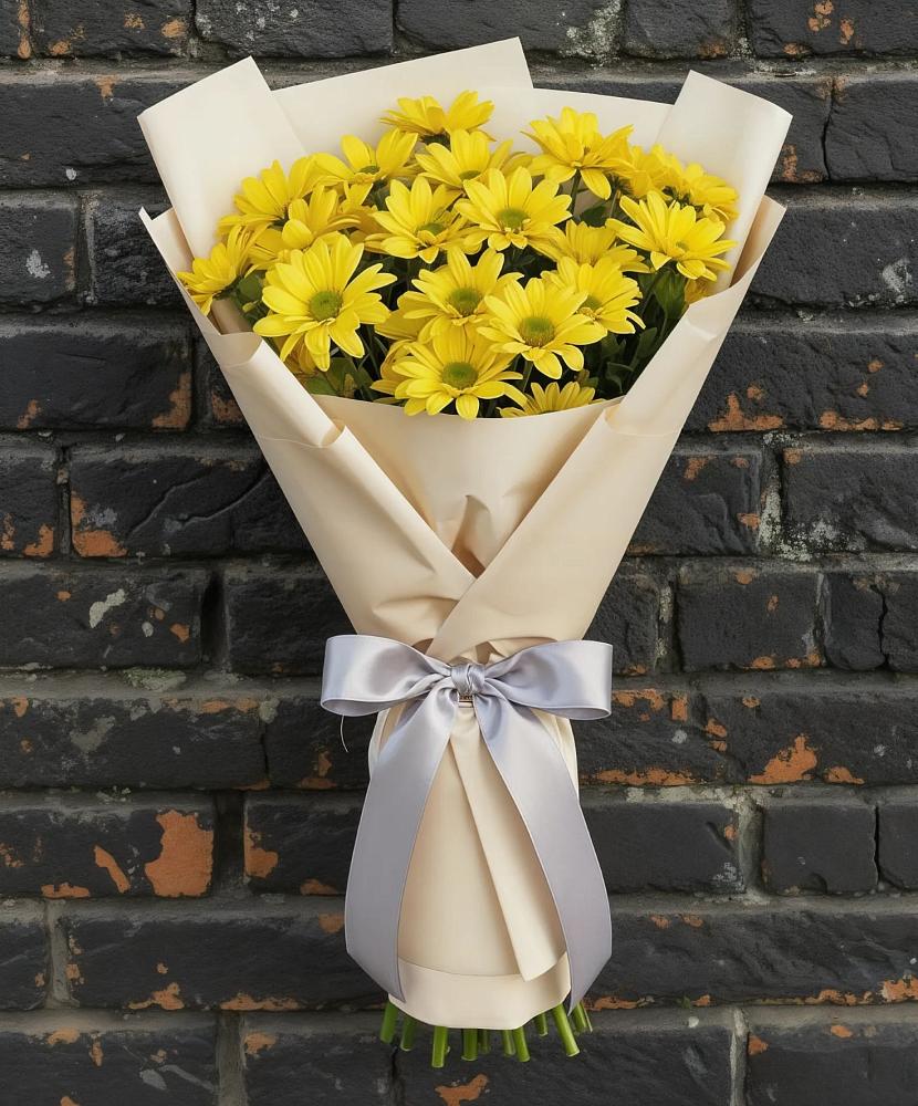 Букет цветов из: Хризантемы в Санино