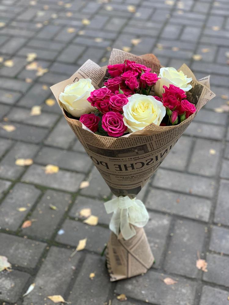 Букет цветов из: Розы в Санино