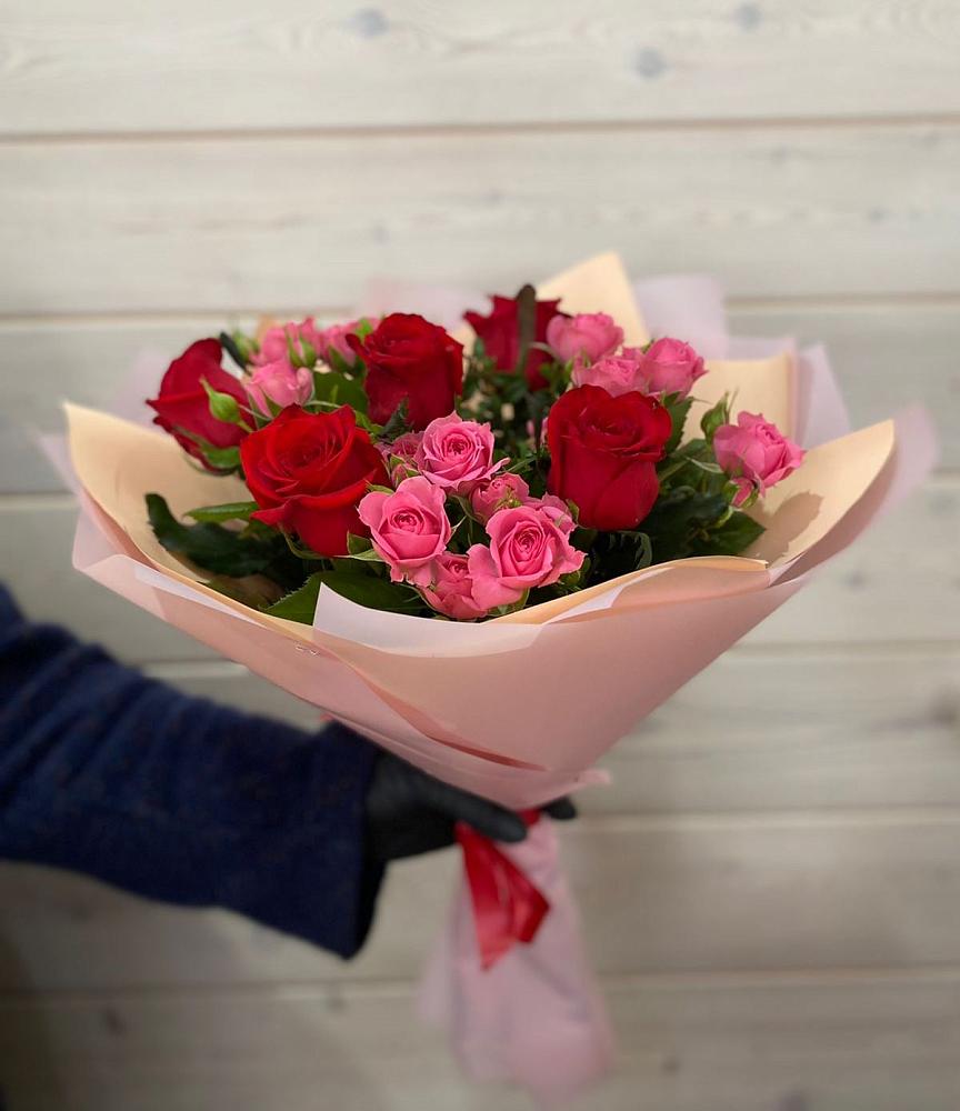 Букет цветов из: Розы в Санино