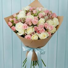 Букет цветов из:  Розы #REPLACE_PRED# Санино
