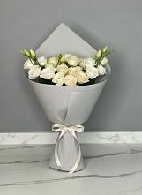 Букет цветов из:  Розы и Лизиантусы в Санино